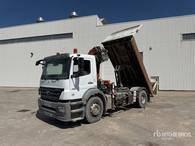 2008 Mercedes Axor 1833 2008 Palfinger PK15500 6100 kg ... Dump Truck with Crane - Tipper, Crane truck: picture 4 2008 Mercedes Axor 1833 2008 Palfinger PK15500 6100 kg ... Dump Truck with Crane - Tipper, Crane truck: picture 4