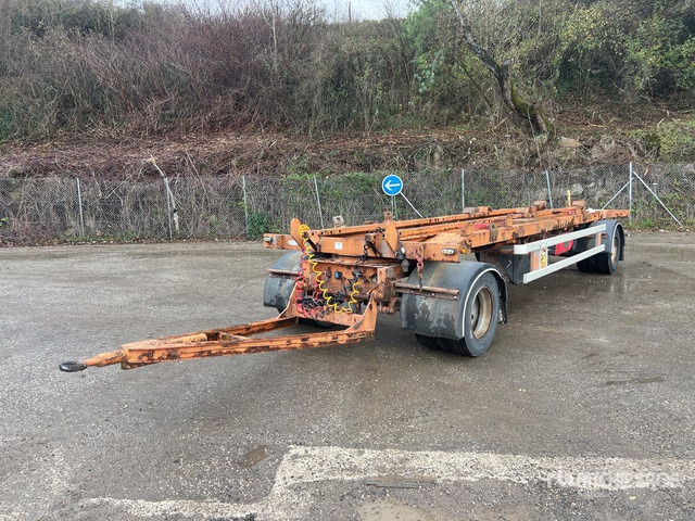 2010 ADOC R2E19CMT 7 m T/A Remorque Ampliroll Container Trailer - Container transporter/ Swap body trailer: picture 2 2010 ADOC R2E19CMT 7 m T/A Remorque Ampliroll Container Trailer - Container transporter/ Swap body trailer: picture 2