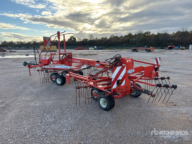 2011 Kuhn GA 6002 6 m Semi-Mount 2 Rotor Andaineur Hay Rake - Tedder/ Rake: picture 2 2011 Kuhn GA 6002 6 m Semi-Mount 2 Rotor Andaineur Hay Rake - Tedder/ Rake: picture 2
