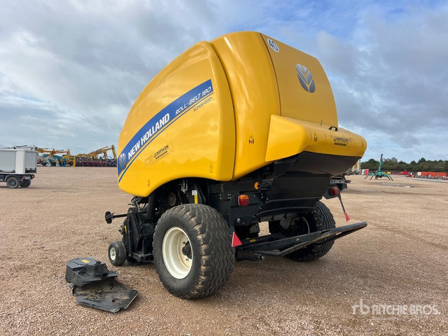 2015 New Holland Roll Belt 180 Presse A Balles Rondes 1 Essieu S/A Round Baler - Round baler: picture 3 2015 New Holland Roll Belt 180 Presse A Balles Rondes 1 Essieu S/A Round Baler - Round baler: picture 3