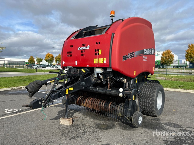 2016 Case IH RB465 Presse A Balles Rondes 1 Essieu S/A Round Baler - Round baler: picture 2 2016 Case IH RB465 Presse A Balles Rondes 1 Essieu S/A Round Baler - Round baler: picture 2
