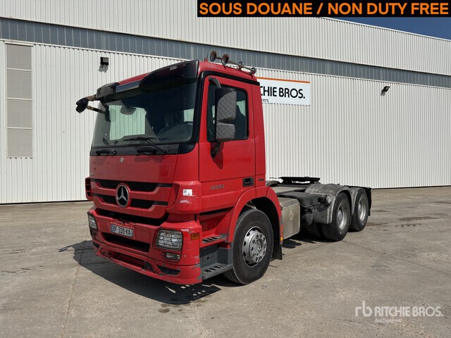 2010 Mercedes-Benz Actros 3351 V8 6x4 Tracteur Routier T/A Day Cab Truck Tractor - Tractor unit: picture 1 2010 Mercedes-Benz Actros 3351 V8 6x4 Tracteur Routier T/A Day Cab Truck Tractor - Tractor unit: picture 1