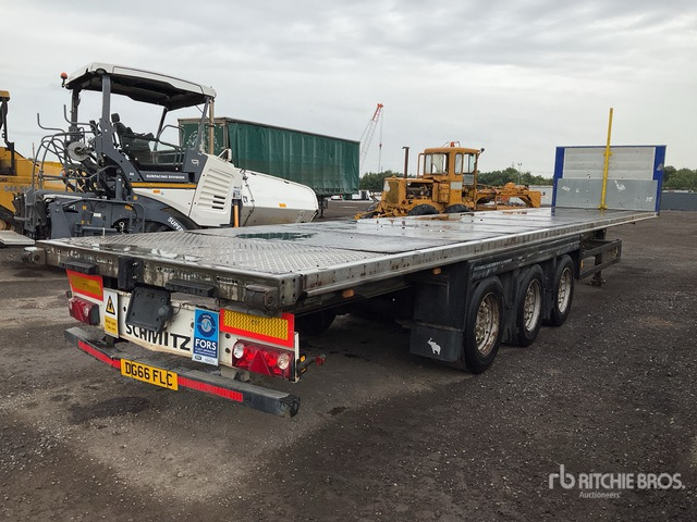2008 Schmitz Cargobull S01 Tri/A Flatbed Trailer - Flail mower/ Mulcher: picture 4 2008 Schmitz Cargobull S01 Tri/A Flatbed Trailer - Flail mower/ Mulcher: picture 4
