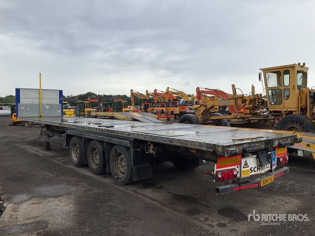 2008 Schmitz Cargobull S01 Tri/A Flatbed Trailer - Flail mower/ Mulcher: picture 3 2008 Schmitz Cargobull S01 Tri/A Flatbed Trailer - Flail mower/ Mulcher: picture 3