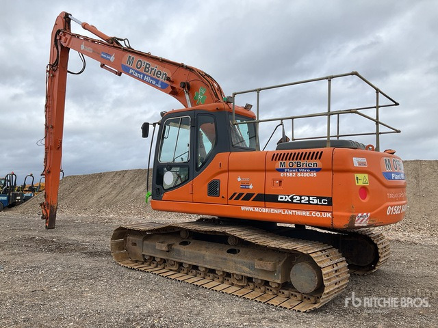 2011 Doosan DX225 LC Long Reach Tracked Excavator - Crawler excavator: picture 4 2011 Doosan DX225 LC Long Reach Tracked Excavator - Crawler excavator: picture 4