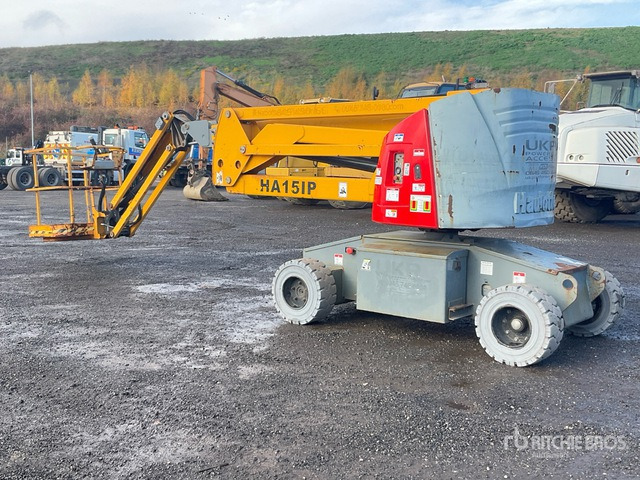 2012 Haulotte HA151P 2WD Electric Articulating Boom Lift - Articulated boom: picture 3 2012 Haulotte HA151P 2WD Electric Articulating Boom Lift - Articulated boom: picture 3