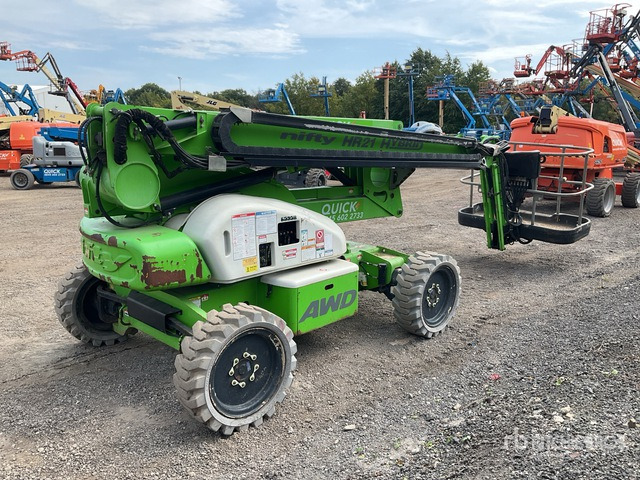 2015 Nifty HR21 4WD Hybrid Articulating Boom Lift - Articulated boom: picture 4 2015 Nifty HR21 4WD Hybrid Articulating Boom Lift - Articulated boom: picture 4