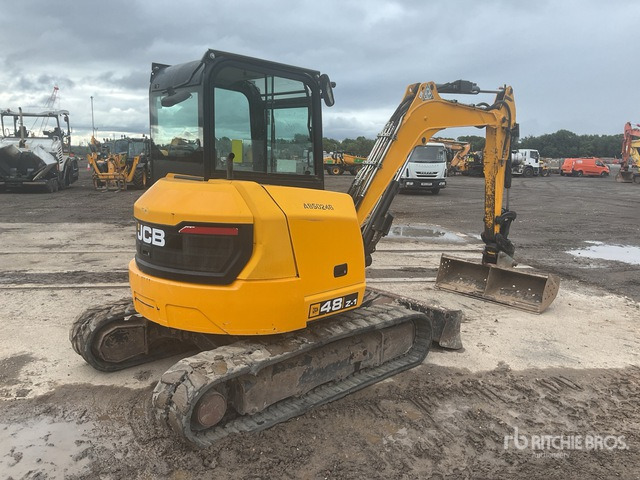 2018 JCB 48Z-1 Mini Excavator: <6.6t - Mini excavator: picture 3 2018 JCB 48Z-1 Mini Excavator: <6.6t - Mini excavator: picture 3