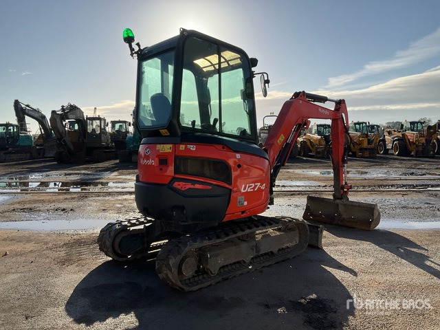 2018 Kubota U27-4 Mini Excavator:  <6.6t - Mini excavator: picture 3 2018 Kubota U27-4 Mini Excavator:  <6.6t - Mini excavator: picture 3