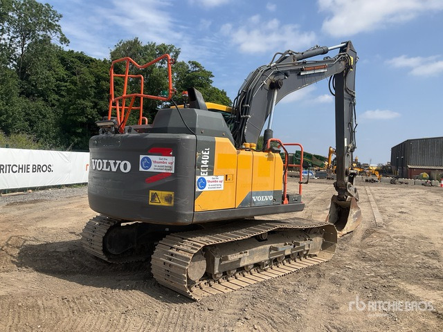 2018 Volvo EC140EL Tracked Excavator - Crawler excavator: picture 4 2018 Volvo EC140EL Tracked Excavator - Crawler excavator: picture 4