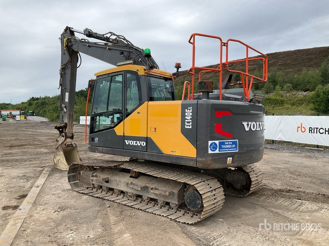 2018 Volvo EC140EL Tracked Excavator - Crawler excavator: picture 4 2018 Volvo EC140EL Tracked Excavator - Crawler excavator: picture 4