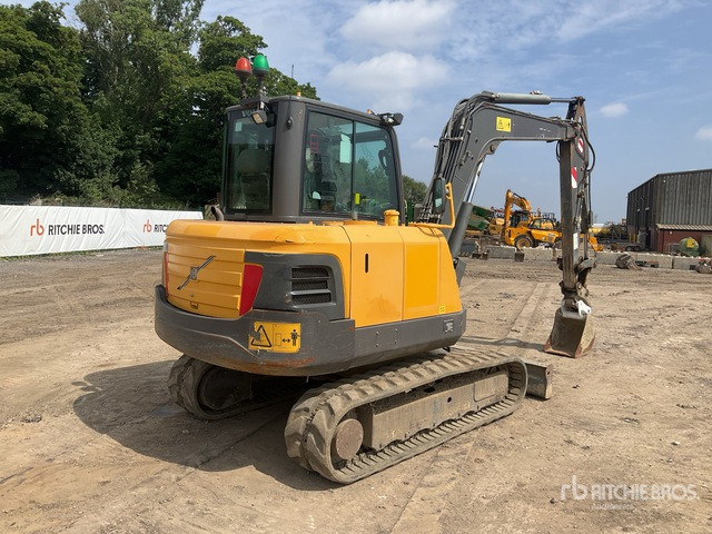 2019 Volvo E55C Mini Excavator: <6.6t - Mini excavator: picture 4 2019 Volvo E55C Mini Excavator: <6.6t - Mini excavator: picture 4