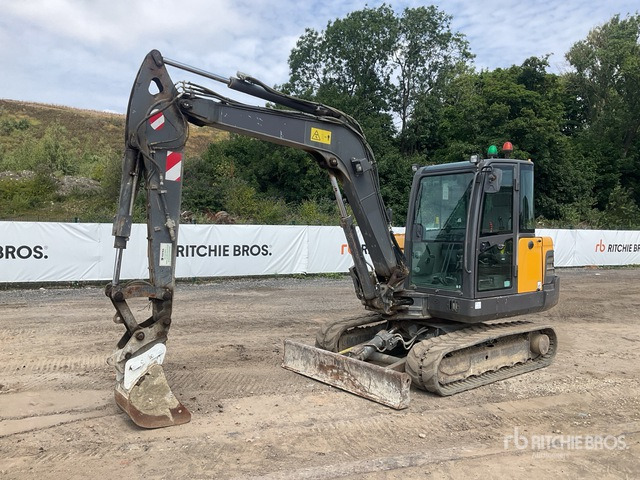 2019 Volvo E55C Mini Excavator: <6.6t - Mini excavator: picture 2 2019 Volvo E55C Mini Excavator: <6.6t - Mini excavator: picture 2