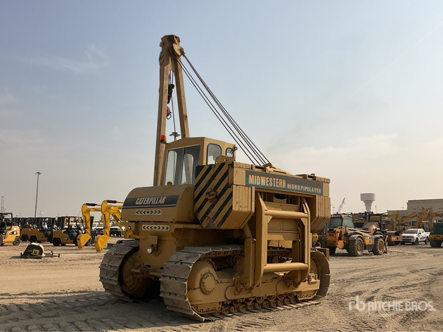 1981 Cat D8K w/ Midwestern M583 Conversion Pipelayer - Pipe layer: picture 3 1981 Cat D8K w/ Midwestern M583 Conversion Pipelayer - Pipe layer: picture 3