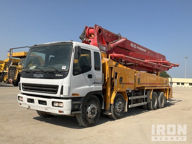 2002 Isuzu CXH50T 2003 Putzmeister M42 on 8x4 Twi ... Concrete Pump Truck - Concrete pump truck: picture 2 2002 Isuzu CXH50T 2003 Putzmeister M42 on 8x4 Twi ... Concrete Pump Truck - Concrete pump truck: picture 2