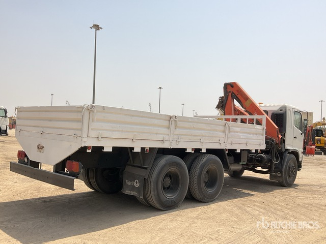 2007 Hino 500 Palfinger PK1000 4.5 ton Knuckl ... Flatbed Truck with Crane - Dropside/ Flatbed truck, Crane truck: picture 4 2007 Hino 500 Palfinger PK1000 4.5 ton Knuckl ... Flatbed Truck with Crane - Dropside/ Flatbed truck, Crane truck: picture 4
