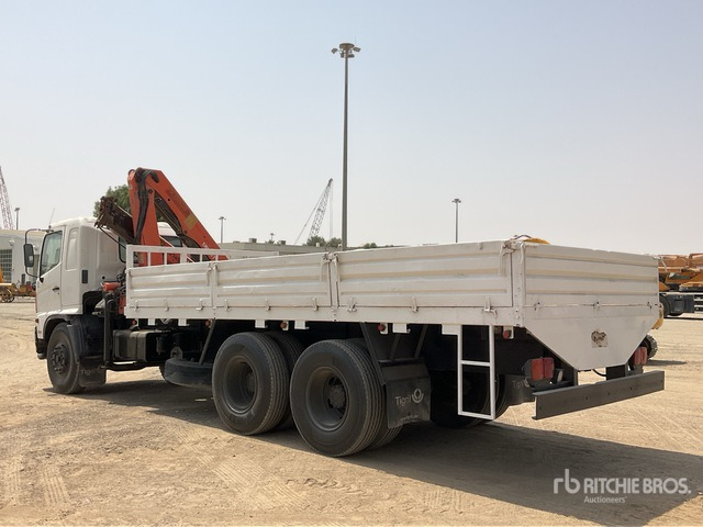 2008 Hino 500 Palfinger PK1000 4.5 ton Knuckl ... Flatbed Truck with Crane - Dropside/ Flatbed truck, Crane truck: picture 4 2008 Hino 500 Palfinger PK1000 4.5 ton Knuckl ... Flatbed Truck with Crane - Dropside/ Flatbed truck, Crane truck: picture 4