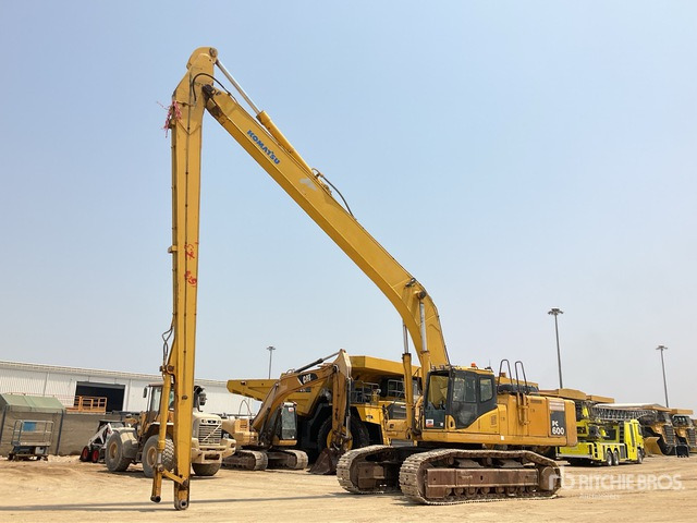 2008 Komatsu PC600-7 Long Reach Tracked Excavator - Crawler excavator: picture 2 2008 Komatsu PC600-7 Long Reach Tracked Excavator - Crawler excavator: picture 2