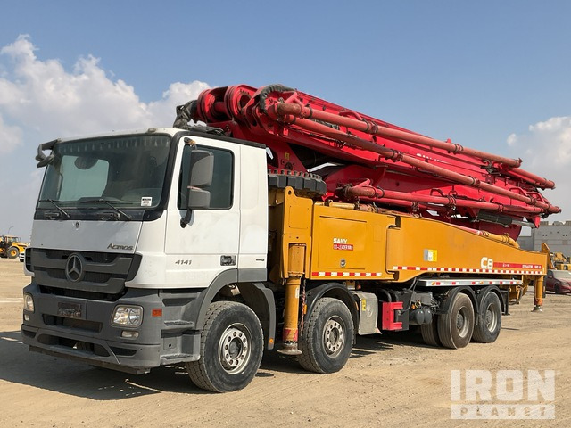 2019 Mercedes-Benz Actros 4141 2019 Sany SYM5443THB 56 m on 8x ... Concrete Pump Truck - Concrete pump truck: picture 1 2019 Mercedes-Benz Actros 4141 2019 Sany SYM5443THB 56 m on 8x ... Concrete Pump Truck - Concrete pump truck: picture 1