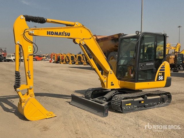 2020 Komatsu PC56-7 Mini Excavator: <6.6t - Mini excavator: picture 1 2020 Komatsu PC56-7 Mini Excavator: <6.6t - Mini excavator: picture 1
