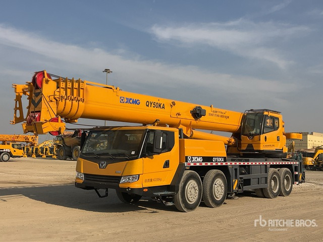 2020 XCMG QY50KA 50 ton 8x4x4 Hydraulic Truck Crane - Mobile crane: picture 1 2020 XCMG QY50KA 50 ton 8x4x4 Hydraulic Truck Crane - Mobile crane: picture 1