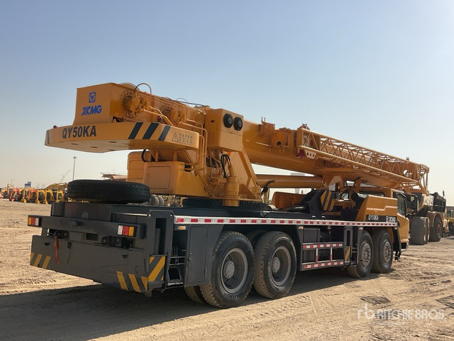 2020 XCMG QY50KA 50 ton 8x4x4 Hydraulic Truck Crane - Mobile crane: picture 3 2020 XCMG QY50KA 50 ton 8x4x4 Hydraulic Truck Crane - Mobile crane: picture 3