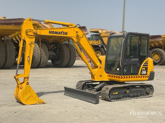 Komatsu PC56-7 - Mini excavator: picture 1 Komatsu PC56-7 - Mini excavator: picture 1