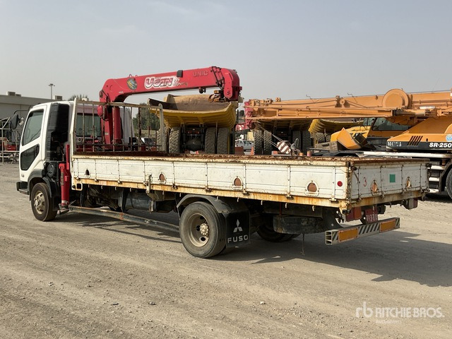 Mitsubishi KK-FK71HJ - Dropside/ Flatbed truck, Crane truck: picture 3 Mitsubishi KK-FK71HJ - Dropside/ Flatbed truck, Crane truck: picture 3