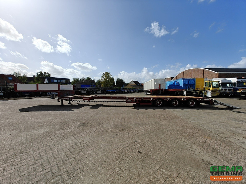 Low loader semi-trailer Broshuis E-2190/27 3-Assen SAF - SemiDieplader - Uitschuifbaar 4.57m - Verbreedbaar  - Twistlocks - Oprijplaten - 11/2025 APK: picture 19