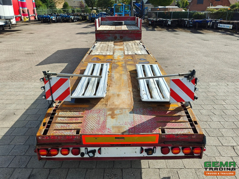 Low loader semi-trailer Broshuis E-2190/27 3-Assen SAF - SemiDieplader - Uitschuifbaar 4.57m - Verbreedbaar  - Twistlocks - Oprijplaten - 11/2025 APK: picture 10
