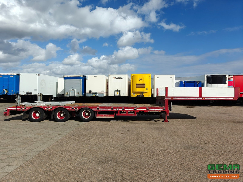 Low loader semi-trailer Broshuis E-2190/27 3-Assen SAF - SemiDieplader - Uitschuifbaar 4.57m - Verbreedbaar  - Twistlocks - Oprijplaten - 11/2025 APK: picture 18