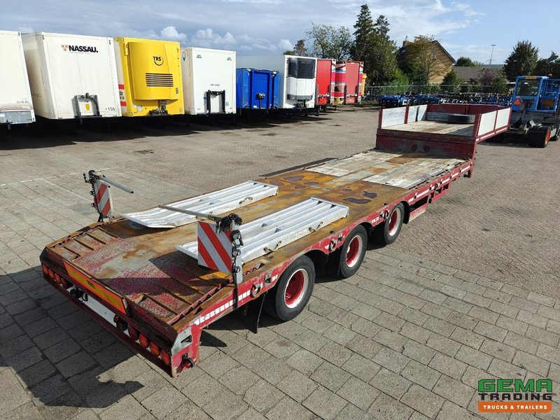 Low loader semi-trailer Broshuis E-2190/27 3-Assen SAF - SemiDieplader - Uitschuifbaar 4.57m - Verbreedbaar  - Twistlocks - Oprijplaten - 11/2025 APK: picture 7
