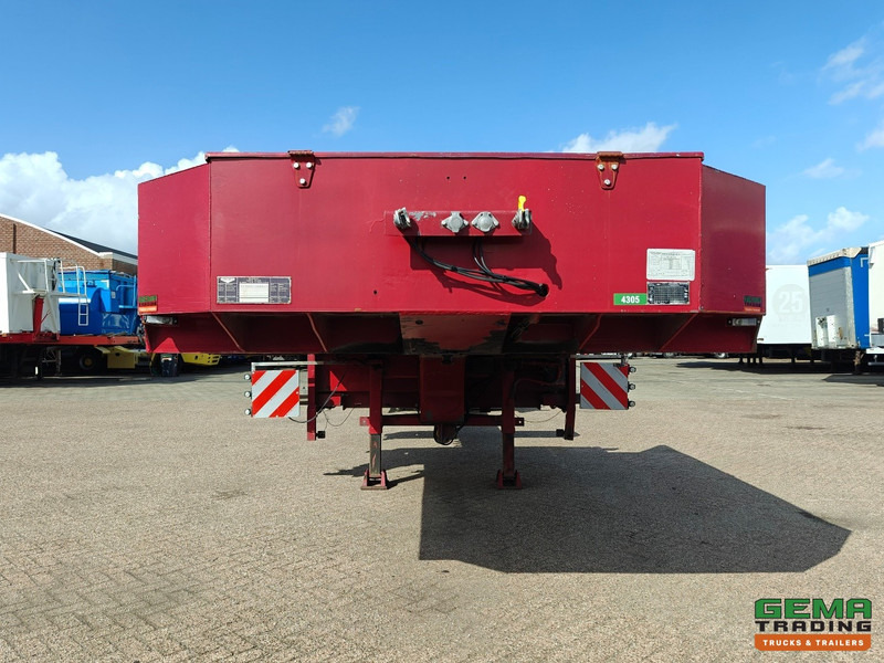Low loader semi-trailer Broshuis E-2190/27 3-Assen SAF - SemiDieplader - Uitschuifbaar 4.57m - Verbreedbaar  - Twistlocks - Oprijplaten - 11/2025 APK: picture 9