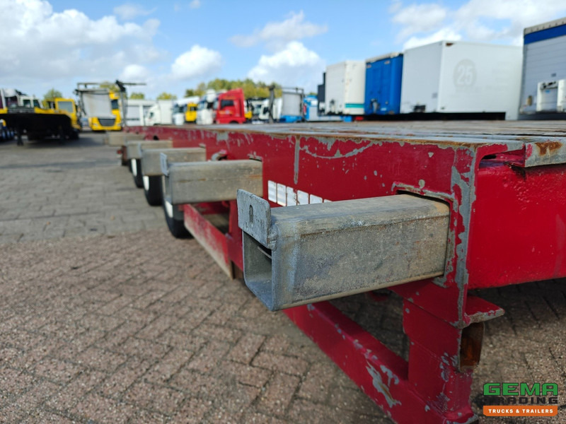 Low loader semi-trailer Broshuis E-2190/27 3-Assen SAF - SemiDieplader - Uitschuifbaar 4.57m - Verbreedbaar  - Twistlocks - Oprijplaten - 11/2025 APK: picture 17