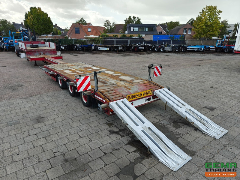 Low loader semi-trailer Broshuis E-2190/27 3-Assen SAF - SemiDieplader - Uitschuifbaar 4.57m - Verbreedbaar  - Twistlocks - Oprijplaten - 11/2025 APK: picture 8