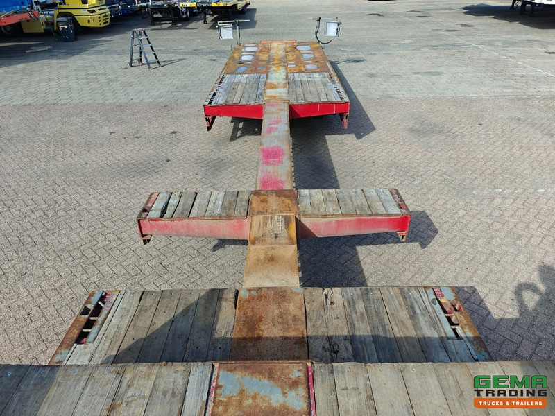 Low loader semi-trailer Broshuis E-2190/27 3-Assen SAF - SemiDieplader - Uitschuifbaar 4.57m - Verbreedbaar  - Twistlocks - Oprijplaten - 11/2025 APK: picture 6