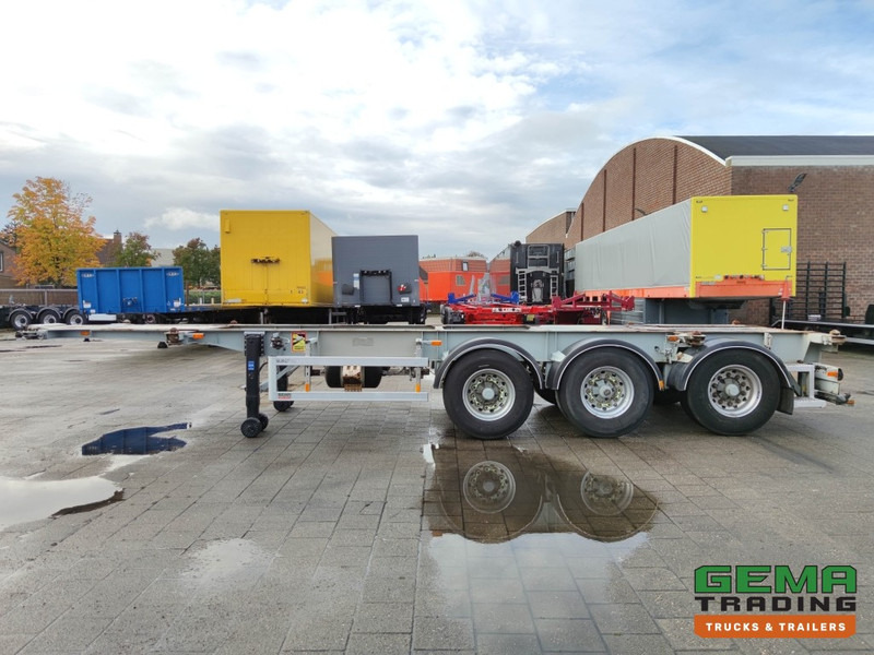 Container transporter/ Swap body semi-trailer Burg BPO 12 27 3-Assen BPW Trommelremmen - ADR 20-30FT TANK/SWAP (O1254): picture 9