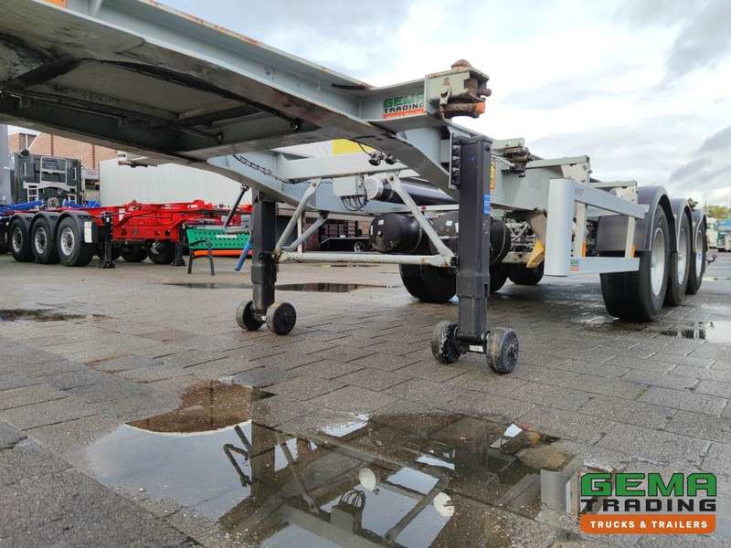 Container transporter/ Swap body semi-trailer Burg BPO 12 27 3-Assen BPW Trommelremmen - ADR 20-30FT TANK/SWAP (O1254): picture 10