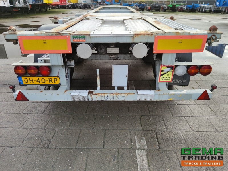 Container transporter/ Swap body semi-trailer Burg BPO 12 27 3-Assen BPW Trommelremmen - ADR 20-30FT TANK/SWAP (O1254): picture 6