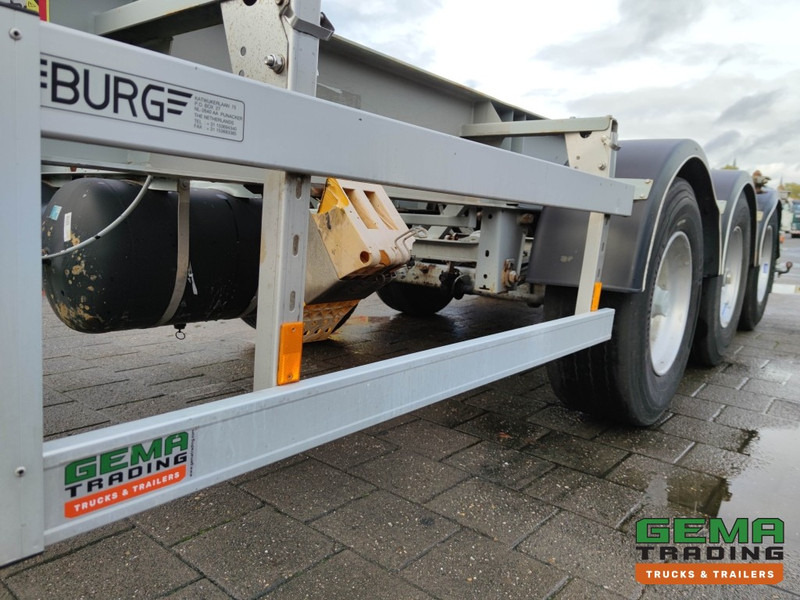 Container transporter/ Swap body semi-trailer Burg BPO 12 27 3-Assen BPW Trommelremmen - ADR 20-30FT TANK/SWAP (O1254): picture 13