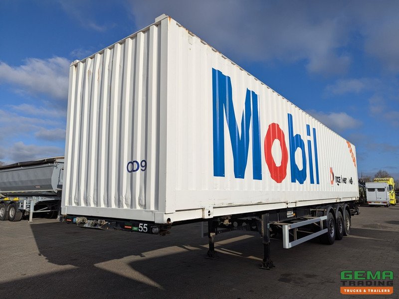 DESOT OPL 3AT 38 9988R 3-Assen SAF - Schijfremmen - 40FT Container - Confectiewanden - Container transporter/ Swap body semi-trailer: picture 1 DESOT OPL 3AT 38 9988R 3-Assen SAF - Schijfremmen - 40FT Container - Confectiewanden - Container transporter/ Swap body semi-trailer: picture 1