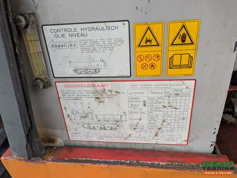 Dumper IHI IC30 Rupsdumper - Werktuigdrager - Kiepbak met zijschotten - 2500KG laadvermogen: picture 20
