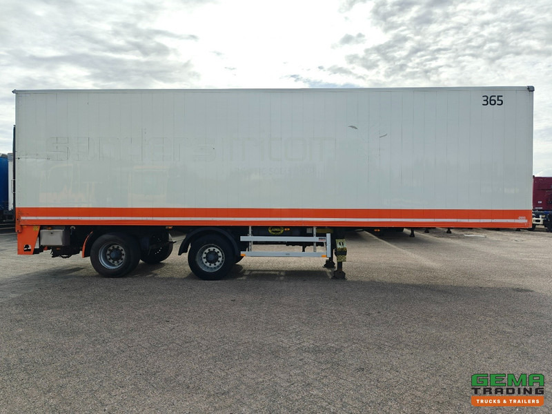 Closed box semi-trailer Jumbo TO 180 SE 2-Assen BPW - CITY - Lift/StuurAs - Gesloten opbouw 10.6m + Laadklep 2500KG - 12/2025 APK: picture 16