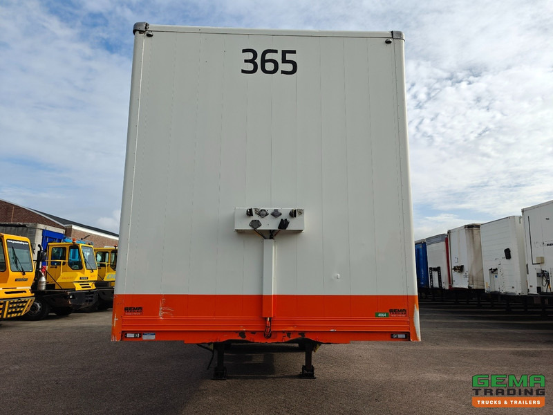 Closed box semi-trailer Jumbo TO 180 SE 2-Assen BPW - CITY - Lift/StuurAs - Gesloten opbouw 10.6m + Laadklep 2500KG - 12/2025 APK: picture 9