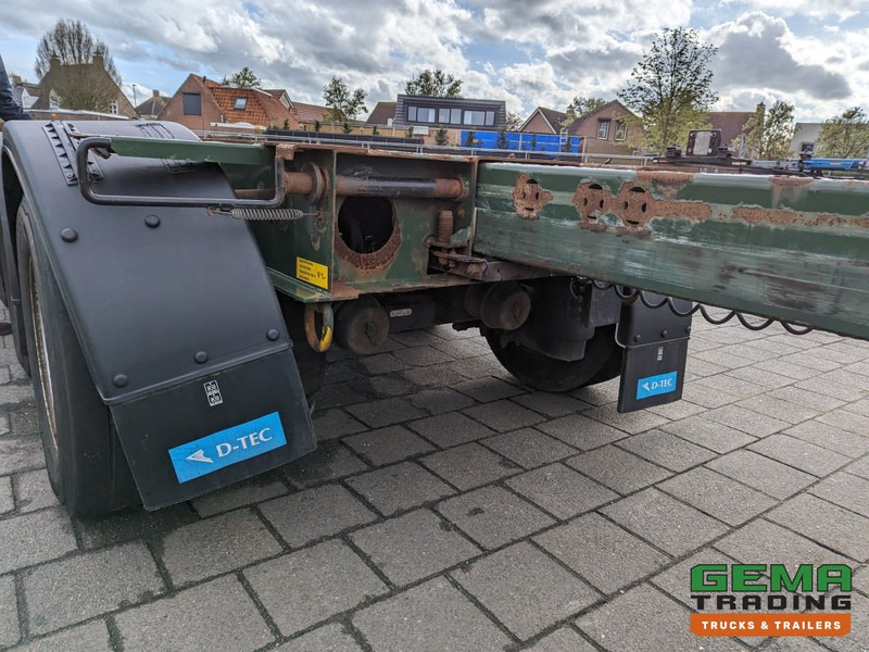 Container transporter/ Swap body semi-trailer Krone SD 27 3-Assen BPW RearSlider - DrumBrakes - 5280kg: picture 13