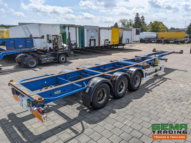 Krone SD27 3-Assen BPW Drumbrakes - 4700KG - All Connections (O1913) - Container transporter/ Swap body semi-trailer: picture 1 Krone SD27 3-Assen BPW Drumbrakes - 4700KG - All Connections (O1913) - Container transporter/ Swap body semi-trailer: picture 1