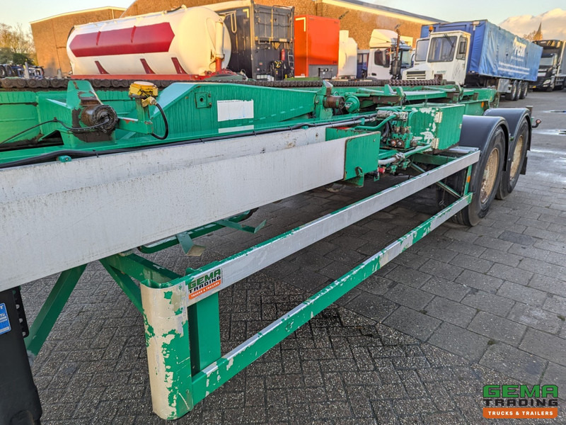 Container transporter/ Swap body semi-trailer LAG O-2-33 EZCL 2-Assen BPW - Trommelremmen - Translift TL-26.65 KettingSysteem 9.6m: picture 14