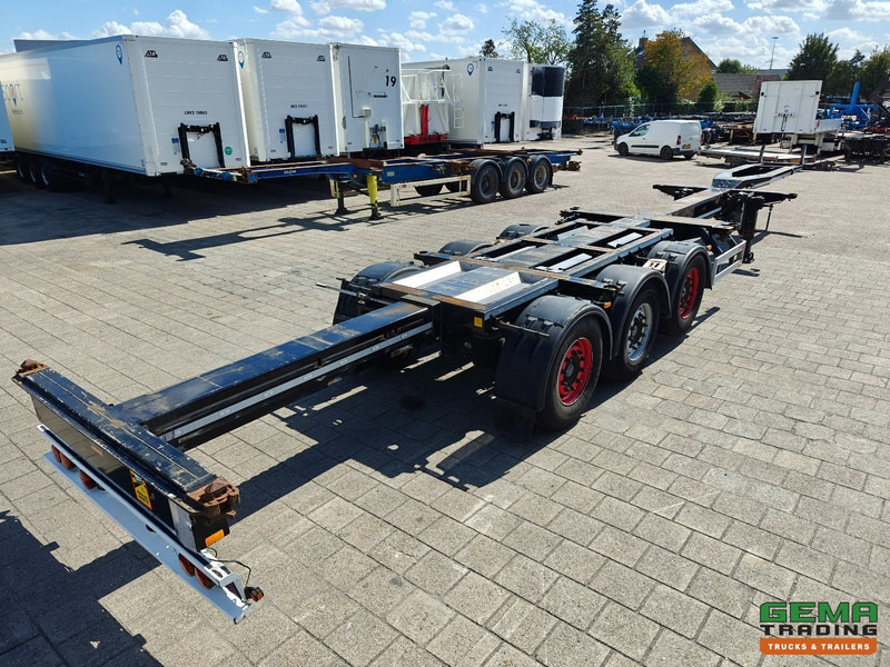 Pacton ET3 3-Assen Valx - MULTI - Schijfremmen - LiftAs - 3x Uitschuifbaar - ADR lekbak - Container transporter/ Swap body semi-trailer: picture 3 Pacton ET3 3-Assen Valx - MULTI - Schijfremmen - LiftAs - 3x Uitschuifbaar - ADR lekbak - Container transporter/ Swap body semi-trailer: picture 3