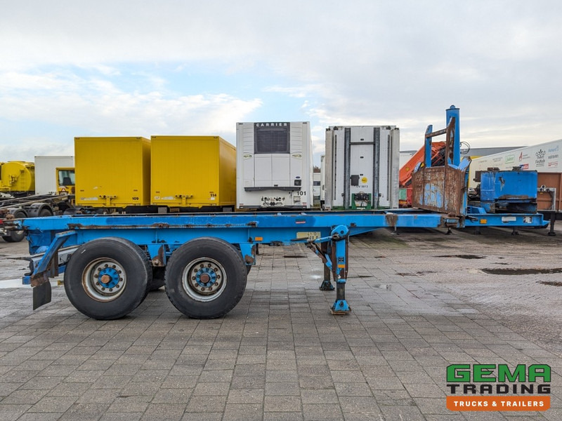 Container transporter/ Swap body semi-trailer Renders ROC 12-20CK 2-Assen BPW 20FT Kiepchassis - Hatz Dieselmotor - Trommelremmen - Luchtvering  (O2086): picture 12