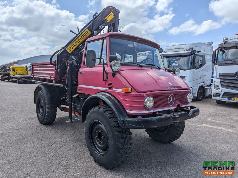 Crane truck Unimog 416/U1100 4x4 - Hiab PK4600A - Open laadbak - Lier - Vangmuil/trekhaak - Mercedes Benz: picture 6